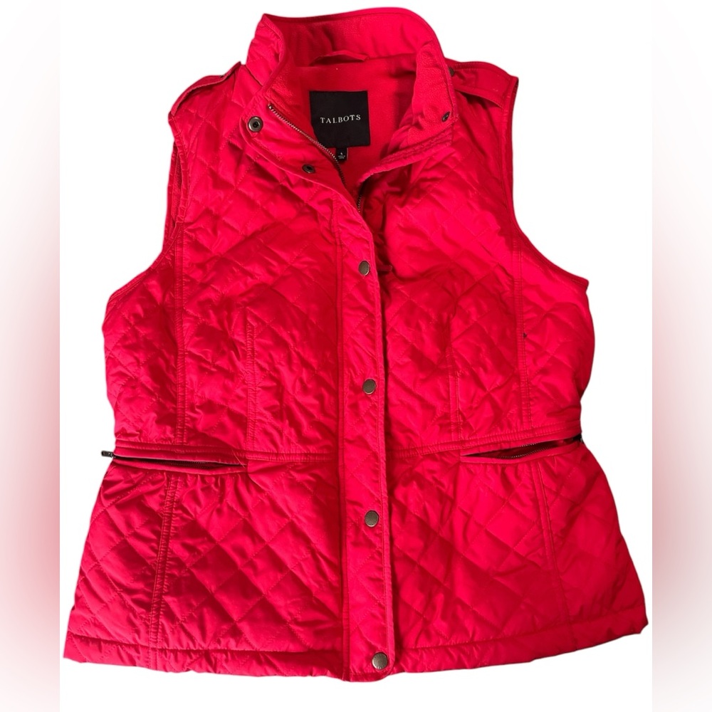 Talbots Quilted Vest